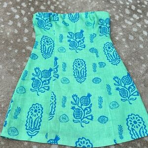 Rhode strapless dress